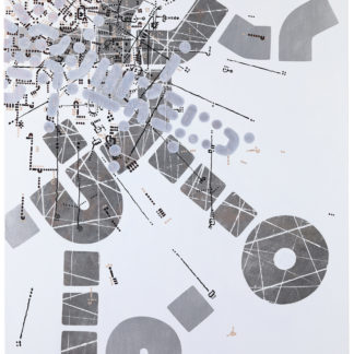 Paul Michael Graves, "Fig. LXXIX," oil on canvas
