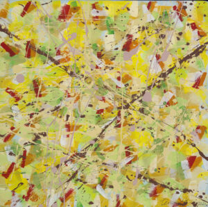 Zemma Mastin White, "Daze," paint on canvas