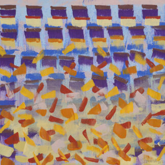 Zemma Mastin White, "Commix," paint on canvas
