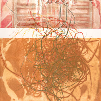 Zemma Mastin White, "Circulate," monoprint