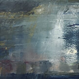 Ira Barkoff, "Night Clouds," oil on linen
