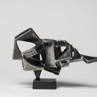 Brian Walters II, "Balance 1," reclaimed steel