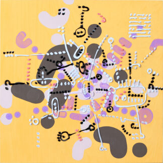 Paul Michael Graves, "Fig. LXXXVII.," oil on panel