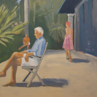 Sarah Benham, "Key West," oil on canvas
