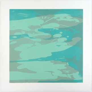 Liz Dexheimer, "Cloud Koi 2022.3," monotype
