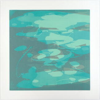 Liz Dexheimer, "Cloud Koi 2022.2," monotype