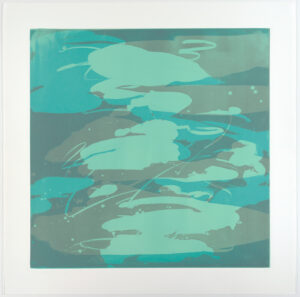 Liz Dexheimer, "Cloud Koi Series 2022.1," monotype
