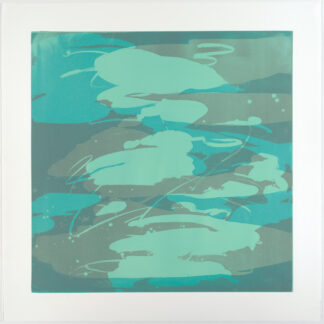 Liz Dexheimer, "Cloud Koi Series 2022.1," monotype