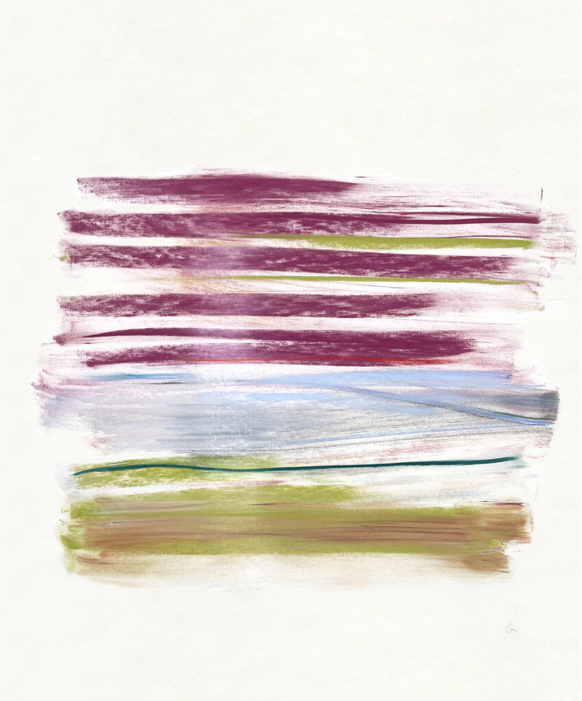 Pauline Galiana, "Generation (L12)," dry pastel on paper