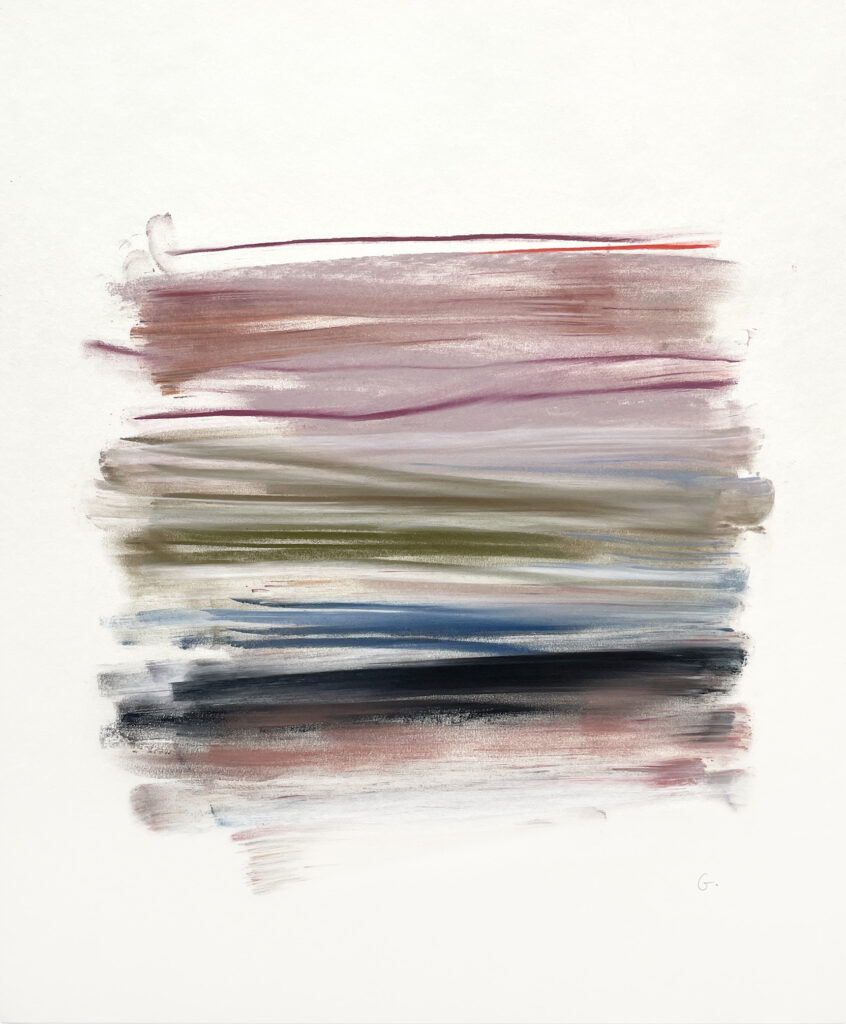 Pauline Galiana, "Generation (L13)," dry pastel on paper