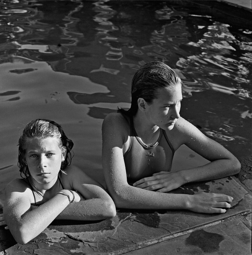 Sarah Benham, "Lyerly and Sarah. South Dartmouth, 1980," chromogenic print