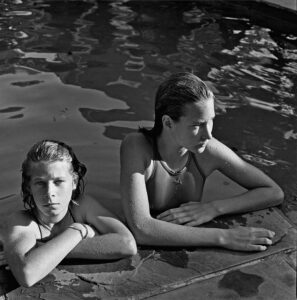 Sarah Benham, "Lyerly and Sarah. South Dartmouth, 1980," chromogenic print
