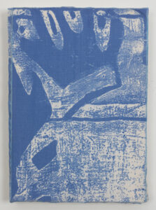 Eugene Brodsky, "Topside (Source)," ink on silk mounted on panel