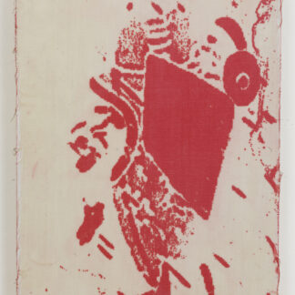Eugene Brodsky, "Sideways," oil on linen mounted on panel