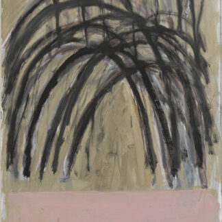 Eugene Brodsky, "Hoops," oil, linen on panel