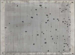 Eugene Brodsky, "Dots 5," ink and graphite on silk