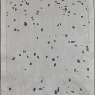 Eugene Brodsky, "Dots 6," ink and graphite on silk