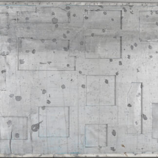 Eugene Brodsky, "Dots 9," ink and graphite on silk