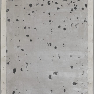 Eugene Brodsky, "Dots 10," ink and graphite on silk
