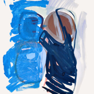 Pauline Galiana, "Inside 43," gouache on paper