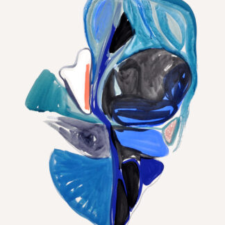 Pauline Galiana, "Inside 37," gouache on paper