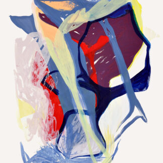 Pauline Galiana, "Inside 36," gouache on paper