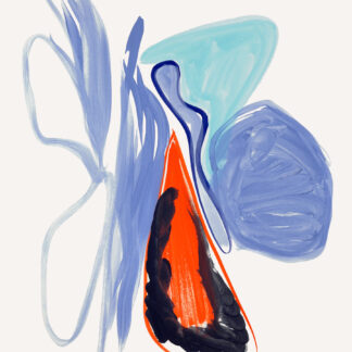 Pauline Galiana, "Inside 34," gouache on paper