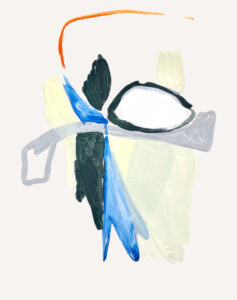 Pauline Galiana, "Inside 31," gouache on paper