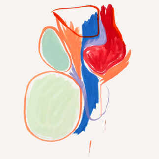 Pauline Galiana, "Inside 27," gouache on paper