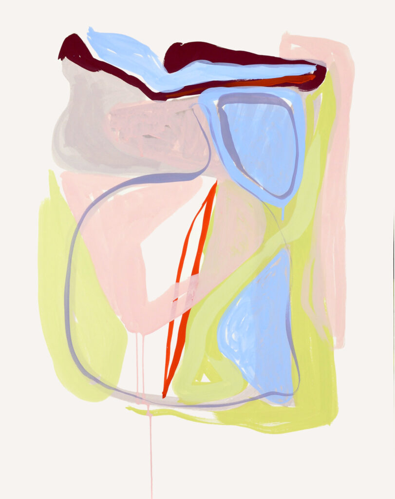 Pauline Galiana, "Inside 26," gouache on paper