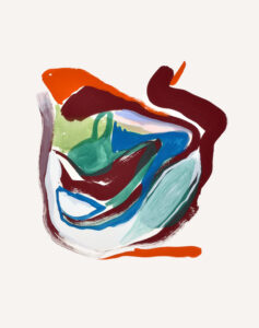 Pauline Galiana, "Inside 18," gouache on paper