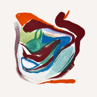 Pauline Galiana, "Inside 18," gouache on paper