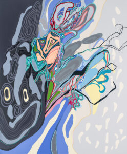 Oona Ratcliffe, "Atropine Ulnas," acrylic on canvas