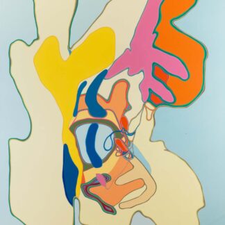 Oona Ratcliffe, "Helm," acrylic on canvas