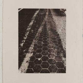 Eugene Brodsky, "Tracks," silkscreen on paper
