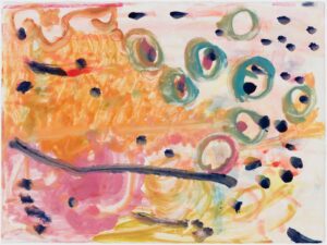Michael Filan, "Vida," water-based monotype