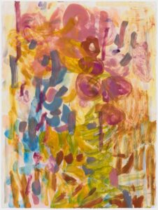 Michael Filan, "Poise," water-based monotype