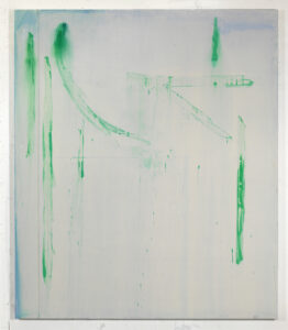 Eugene Brodsky, "Wingit," ink, acrylic on silk mounted on linen