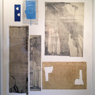 Eugene Brodsky, "W3 F1," ink on silk