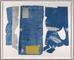 Eugene Brodsky, "W2 F3," ink on silk
