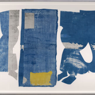Eugene Brodsky, "W2 F3," ink on silk