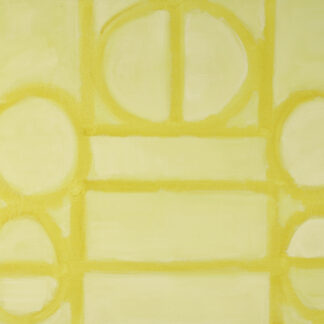 Cynthia Kirkwood, "Promise: Yellow Seed Monument," oil on linen