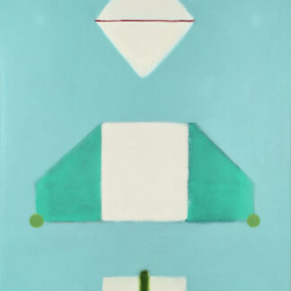 Cynthia Kirkwood, "Mystery Signals: Vertical Pathway," oil on canvas