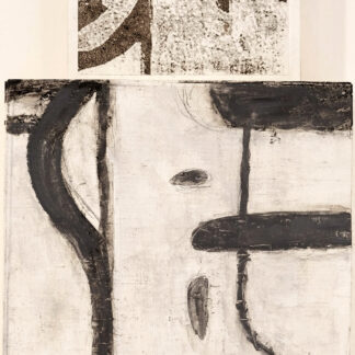 Eugene Brodsky, "SP 10 (For RD)," mixed media on linen and silk