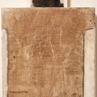 Eugene Brodsky, "SP 7 (Door)," mixed media on linen and silk
