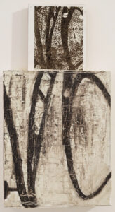 Eugene Brodsky, "SP1," mixed media on linen and silk