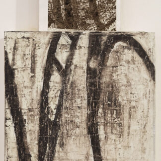 Eugene Brodsky, "SP1," mixed media on linen and silk
