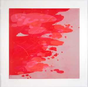 Liz Dexheimer, "Genji III," monotype