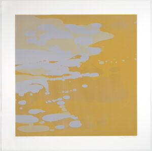 Liz Dexheimer, "Coloratura V," monotype
