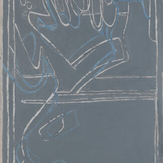 Eugene Brodsky, "Do Over," oil, graphite, linen on panel